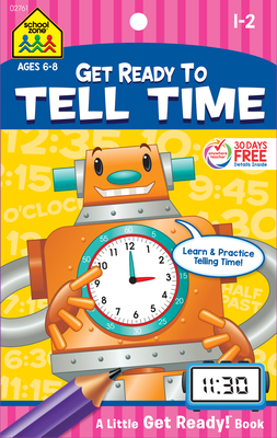 School Zone Tell Time Tablet Workbook - Zone, School