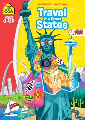 School Zone Travel the Great States Workbook - Zone, School