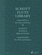 Schott Flute Library: Original Pieces for Flute and Piano, Basso Ad Lib.