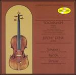 Schubert, Bartk, Strauss:  Violin Music - Jeremy Denk (piano); Soovin Kim (violin)
