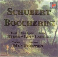 Schubert, Boccherini: Quintets - Cho-Liang Lin (violin); Isaac Stern (violin); Jaime Laredo (viola); Sharon Robinson (cello); Yo-Yo Ma (cello)