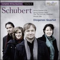 Schubert: Complete String Quartets, Vol. 4 - Diogenes Quartett