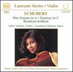 Schubert: Music for Violin and Piano