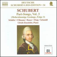 Schubert: Part Songs, Vol. 3 - Marcus Schmidl (bass); Marcus Ullmann (tenor); Markus Flaig (bass); Markus Schfer (tenor); Thomas E. Bauer (bass)