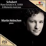 Schubert: Piano Sonata in A, D. 959; 6 Moments Musicaux