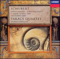 Schubert: String Quartet in G major, D. 887; Notturno, D. 897 - Andras Fejer (cello); Andreas Haefliger (piano); Edward Dusinberre (violin); Takcs String Quartet