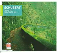 Schubert: Trio, D929; Sonatine, D385 - Amadeus Webersinke (piano); Beethoven Trio, Wien; Manfred Scherzer (violin)