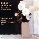 Schumann: Heine Lieder - Claar Ter Horst (piano); Stephan Genz (baritone)