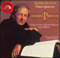 Schumann: Piano Quartets - Andr Previn (piano); Gary Hoffman (cello); Heiichiro Ohyama (viola); Young Uck Kim (violin)