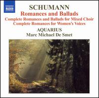 Schumann: Romances and Ballads - Aquarius; Marc Legros (flute); Pieter Martens (horn); Marc Smets (conductor)
