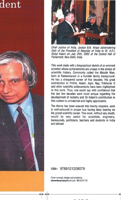 Scientist to President - Kalam, Abdul A. P. J.