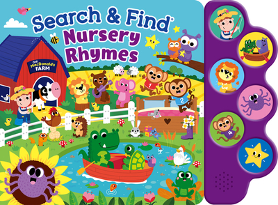 Search & Find Nursery Rhymes 6 Button Sound Book: 6 Button Sound Book - Kidsbooks (Compiled by)