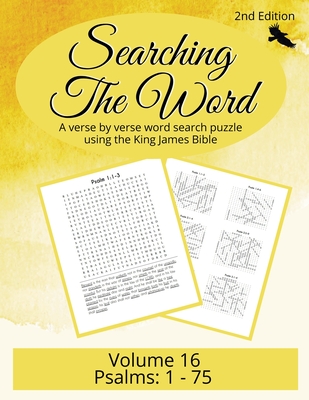 Searching the Word, Volume 16: Psalms 1-75 - Trotman, R Seth (Creator), and Trotman, Tammy (Cover design by)