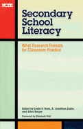 Secondary School Literacy: What Research Reveals for Classroom Practice