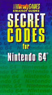 Secret Codes for Nintendo 64
