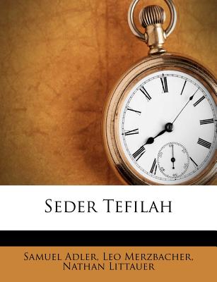 Seder Tefilah - Adler, Samuel
