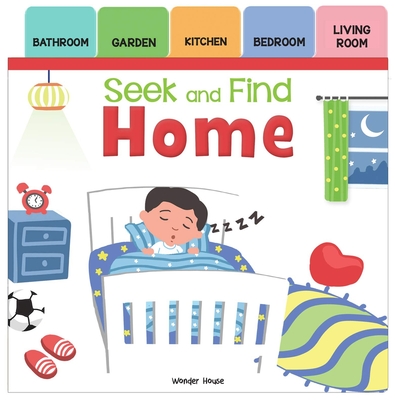 Seek and Find: Home: Early Learning Board Books with Tabs - Wonder House Books
