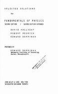 Selected solutions for Fundamentals of physics second edition [and] second edition extended [by] David Halliday, Robert Resnick, Edward Derringh