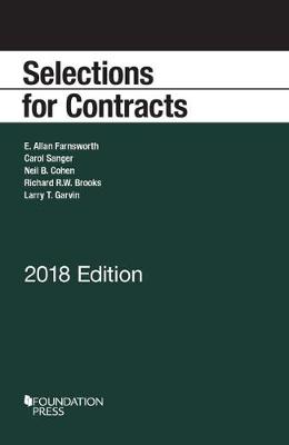 Selections for Contracts, 2018 Edition - Sanger, Carol, and Cohen, Neil B., and Brooks, Richard