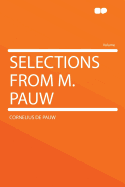 Selections from M. Pauw