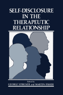 Self-Disclosure in the Therapeutic Relationship