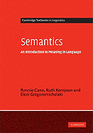 Semantics: An Introduction to Meaning in Language