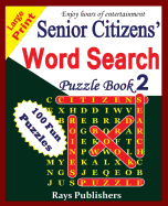 Senior Citizens' word search puzzle book 2