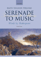 Serenade to Music: Vocal Score