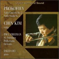 Sergei Prokofiev: Violin Concerto No. 2 & Violin Sonata No. 2 - David Oei (piano); Kim Chin (violin); St. Petersburg Philharmonic Orchestra; Paul Freeman (conductor)