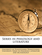 Series in Philology and Literature