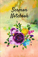 Sermon Notebook: Blank Journal for Women Worship Tool for Scripture Notes and Prayer Requests #15