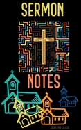 Sermon Notes Journal and Log Book: 100 Pages of Blank Lined Journal Pages with Header