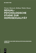 Sexualpsychologische Studie Zur Homosexualitt: Das Weib in Weiningers Geschlechtscharakterologie