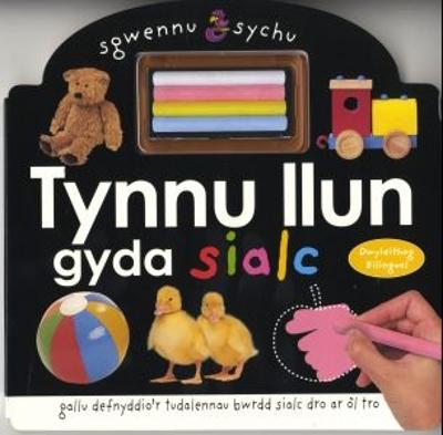 Sgwennu a Sychu: Tynnu Llun gyda Sialc - Rigg, Jo, and McCrum, Sarah, and Jones, Glyn Saunders (Translated by)