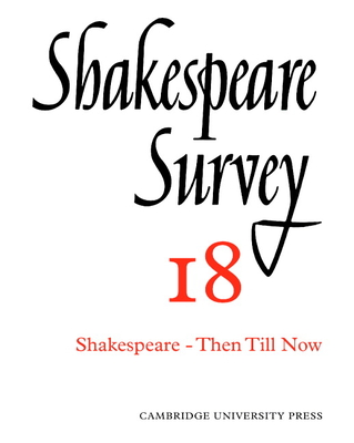 Shakespeare Survey - Nicoll, Allardyce (Editor)