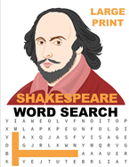 Shakespeare Word Search: Word Search Puzzle Book, William Shakespeare Comedies - The Tempest, Taming of the Shrew, As You Like It, A Midsummer's Night's Dream and More, Fun Gift for Family or Friend