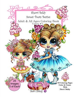 Sherri Baldy My-Besties Sweet Treats Adult coloring book - Baldy, Sherri Ann