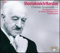 Shostakovich-Barshai: Chamber Symphonies 1-5 - Giuseppe Verdi Symphony Orchestra of Milan; Rudolf Barshai (conductor)