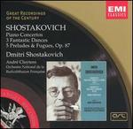 Shostakovich: Piano Concertos; 3 Fantastic Dances; 5 Preludes & Fugues Op. 87 - Dmitry Shostakovich (piano); Ludovic Vaillant (trumpet); ORTF National Orchestra; Andr Cluytens (conductor)