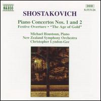 Shostakovich: Piano Concertos Nos. 1 & 2 - John Taber (trumpet); Michael Houston (piano); New Zealand Symphony Orchestra; Christopher Lyndon-Gee (conductor)