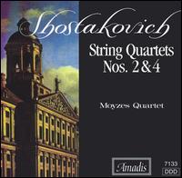 Shostakovich: String Quartets Nos. 2 & 4 - Moyzes Quartet