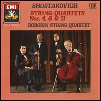 Shostakovich: String Quartets Nos. 4, 6 & 11 - Borodin Quartet