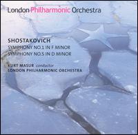 Shostakovich: Symphonies Nos. 1 & 5 - London Philharmonic Orchestra; Kurt Masur (conductor)