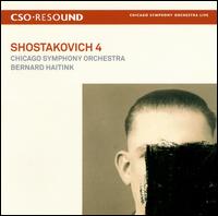 Shostakovich: Symphony No. 4 [Includes DVD] - Chicago Symphony Orchestra; Bernard Haitink (conductor)