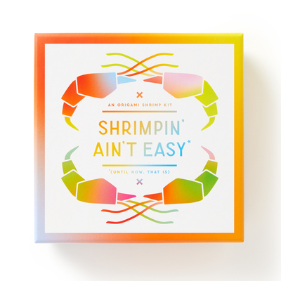 Shrimpin' Ain't Easy Origami Kit - Brass Monkey, Brass