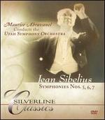 Sibelius: Symphonies Nos. 5, 6, 7 [DVD Audio] - Utah Symphony; Maurice de Abravanel (conductor)