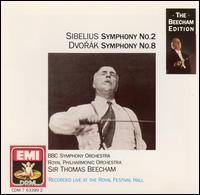 Sibelius: Symphony No. 2; Dvork: Symphony No. 8 - BBC Symphony Orchestra; Thomas Beecham (conductor)