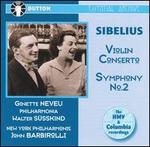 Sibelius: Violin Concertos - Ginette Neveu (violin)