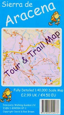 Sierra de Aracena Tour and Trail Map - Brawn, David A