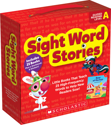 Sight Word Stories: Guided Reading Level a: Fun Books That Teach 25 Sight Words to Help New Readers Soar - Charlesworth, Liza